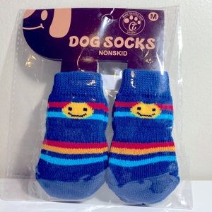 Cooper Bailey Non-Skid Dog Socks - M
